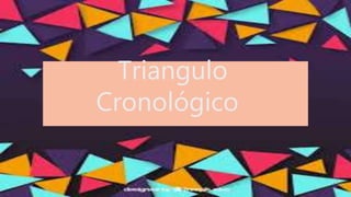 Triangulo
Cronológico
 
