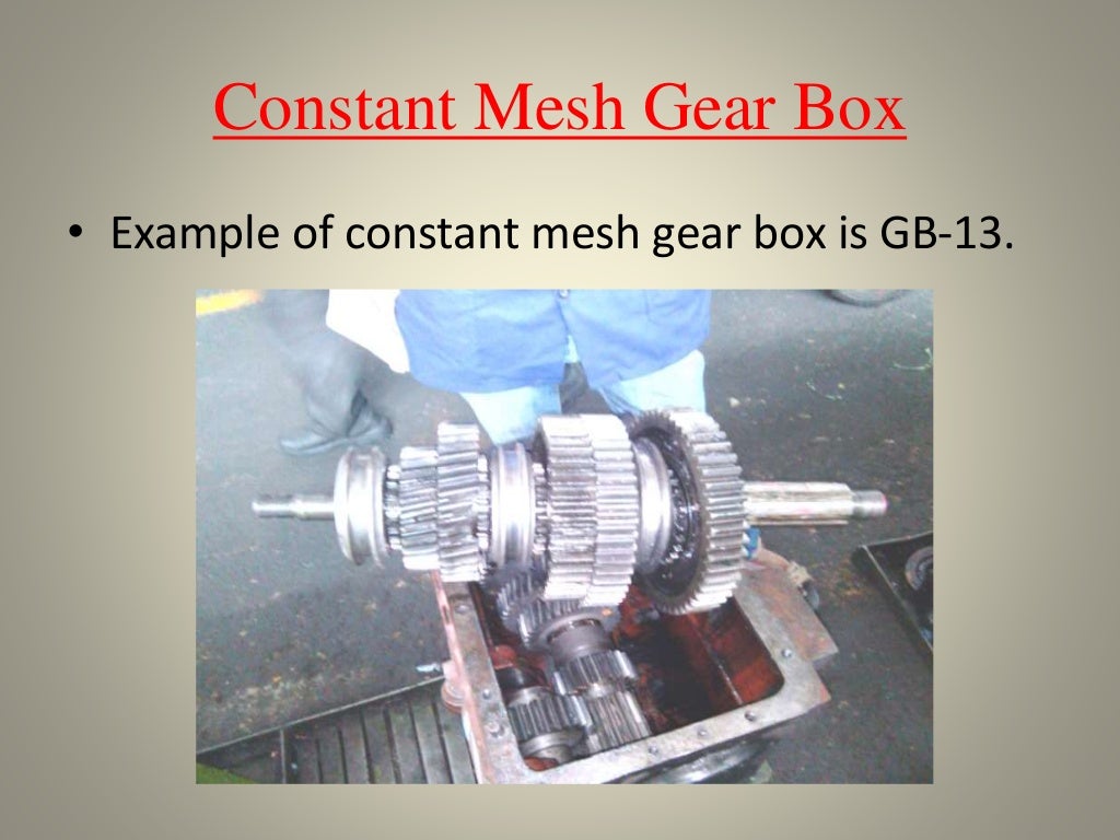 Transmission system in buses