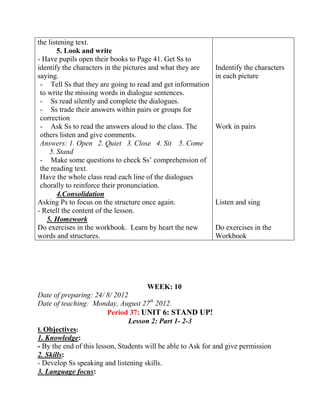 Lesson Plan - Grade 3 | PDF