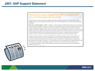 2007: SAP Support Statement




                           [….]




4
 