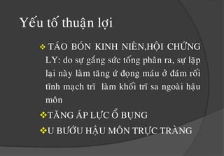 Coùtaùcduïnggiuùpchohaäumoânñöôïckhítvaøkieåmsoaùtñöôïcsöïthoaùtphaânvaøhôi .YeáutoáthuaänlôïiTAÙO BOÙN KINH NIEÂN,HOÄI CHÖÙNG LY: do söïgaéngsöùctoángphaânra, söïlaëplaïinaøylaømtaêngöùñoïngmaùuôûñaùmroáitónhmaïchtrólaømkhoáitrósangoaøihaäumoân