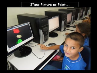 2ºano Pintura no Paint... 