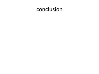 conclusion
 