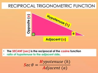 Comprehensive Guide to Trigonometric Functions and Right Triangle ...