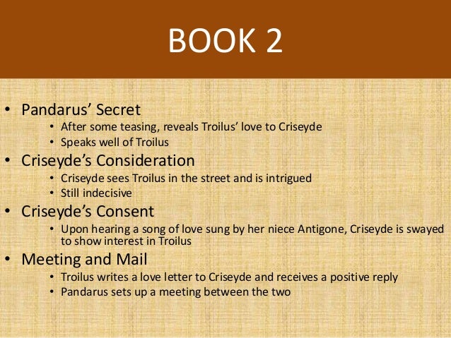 Troilus and cressida chaucer image