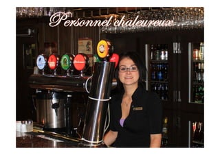 Présentations - Restaurant Trois barils 