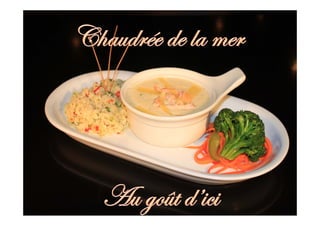 Présentations - Restaurant Trois barils 