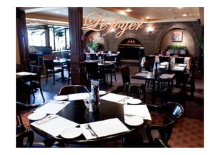 Présentations - Restaurant Trois barils 