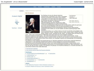 Die „Ausgabeseite“ 