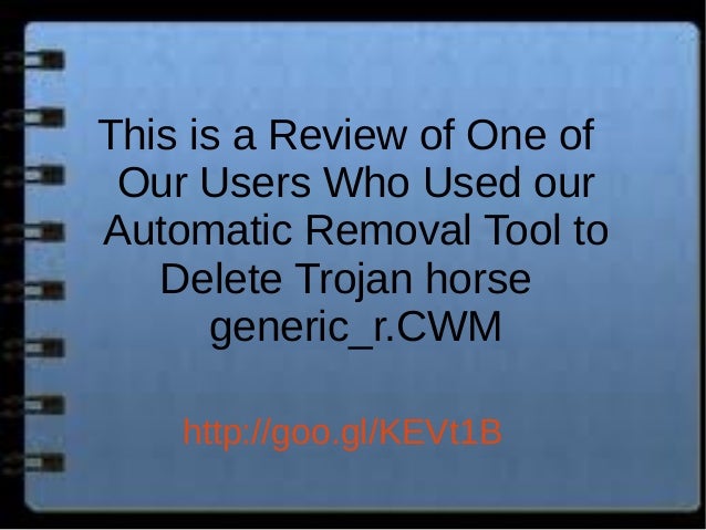 how to delete trojan horse virus