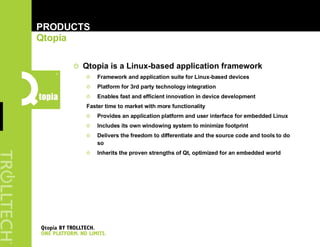 Trolltech: Qtopia introduction at Overtheair (London 2008) | ODP