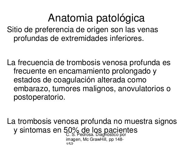 La enfermedad varicosa de las extremidades inferiores de las venas profundas