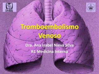 Dra. Ana Isabel Nieva Silva
R1 Medicina Interna
 