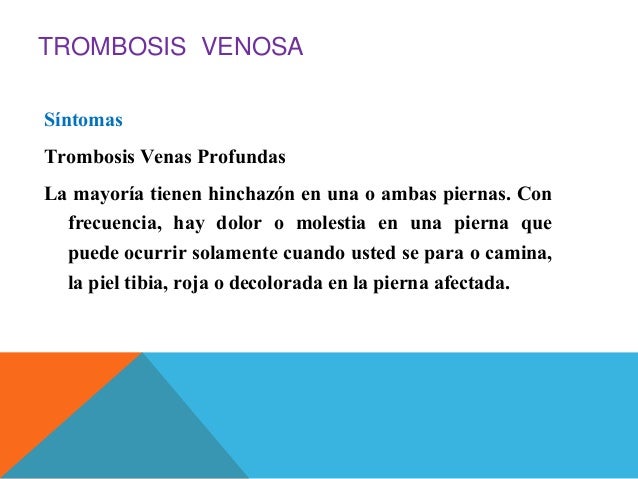 Trombosis