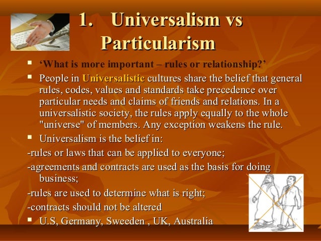 Trompenaars Seven Dimensions Of Culture