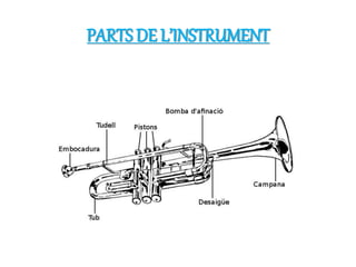 PARTS DE L’INSTRUMENT
 