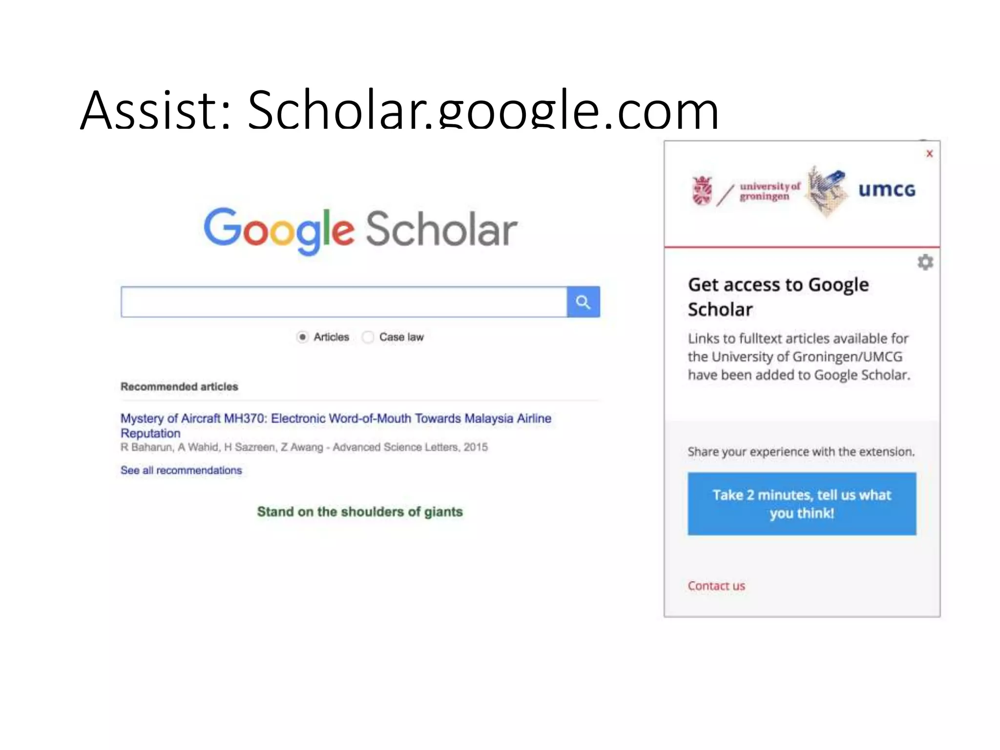Assist: Scholar.google.com
 