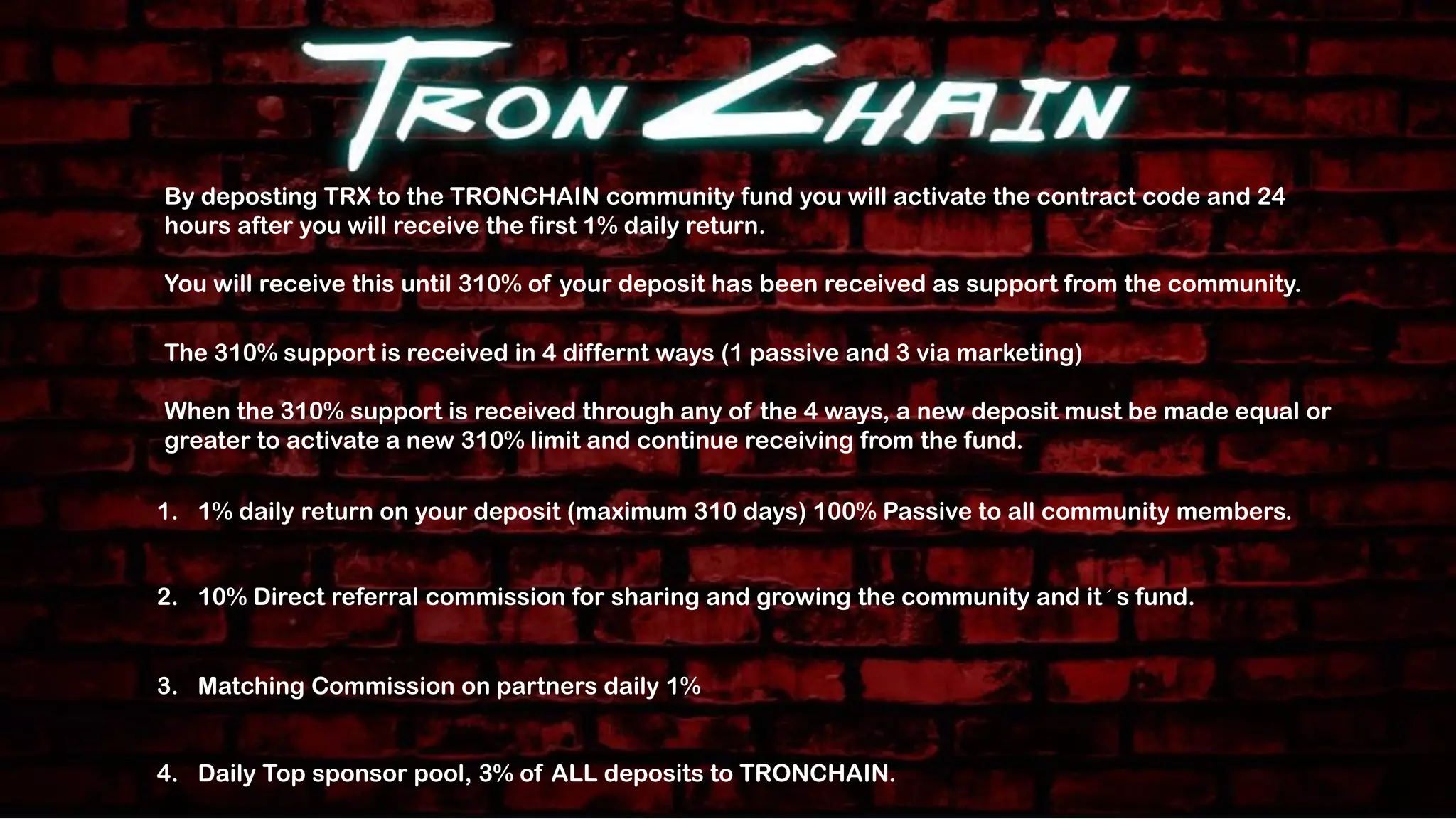 TRONCHAIN TRON Smart Contract | PDF