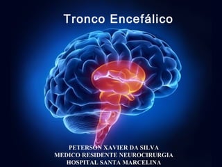 Tronco Encefálico
PETERSON XAVIER DA SILVA
MEDICO RESIDENTE NEUROCIRURGIA
HOSPITAL SANTA MARCELINA
 