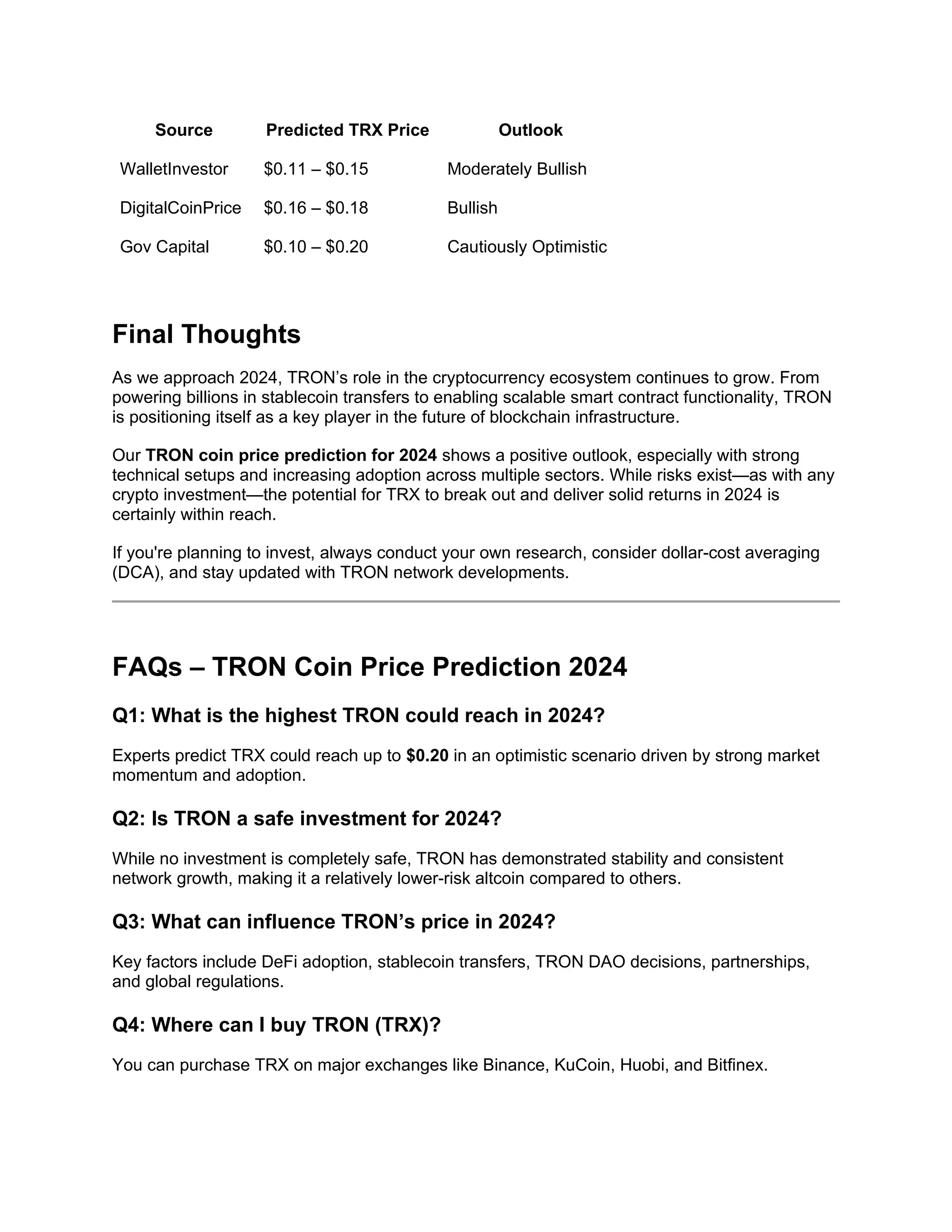 TRON Coin Price Prediction 2024_ Will TRX Surge in the Coming Year.docx
