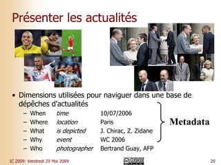 Explorer des actualités multimédia dans le Web de données