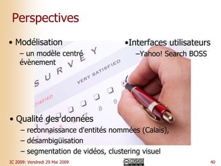 Explorer des actualités multimédia dans le Web de données