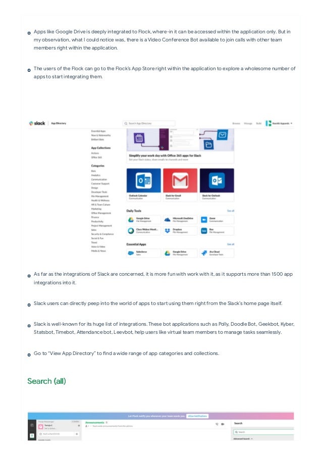 Chat google vs slack
