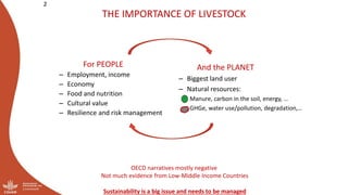Optimizing the environmental footprint of livestock production