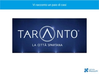 Vi racconto un paio di casi
BLOGGING
 