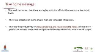 Quantifying greenhouse gas emissions attributable to smallholder livestock systems in western Kenya: Cradle to farm gate life cycle assessment