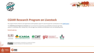 Assessing knowledge, attitude, and practices and small-scale commercial feed producers in Uganda