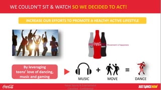 TENDANCES BRAND CONTENT 2015 : Just Dance présenté par Alban Dechelotte de Coca-Cola