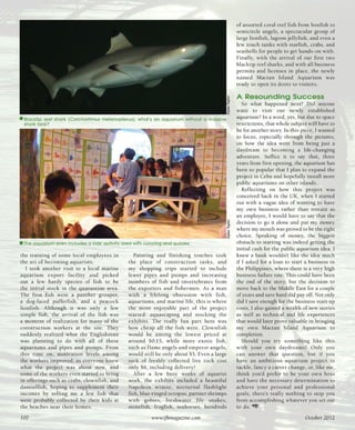 Tropical fish hobbyist october 2012