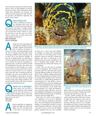 Tropical fish hobbyist october 2012