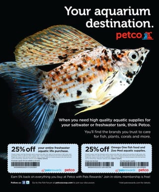 Tropical fish hobbyist october 2012