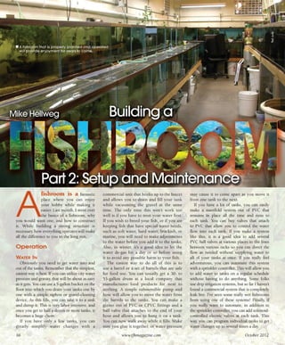 Tropical fish hobbyist october 2012