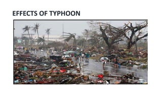 EFFECTS OF TYPHOON
 