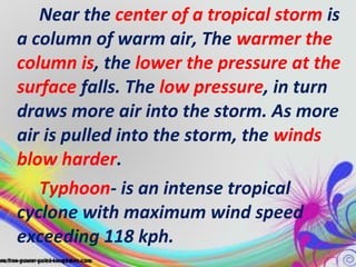 Tropical Cyclones (Science V ) | PPT