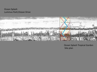 Ocean Splash  LummusPark|Ocean Drive Ocean Splash Tropical Garden  Site plan 