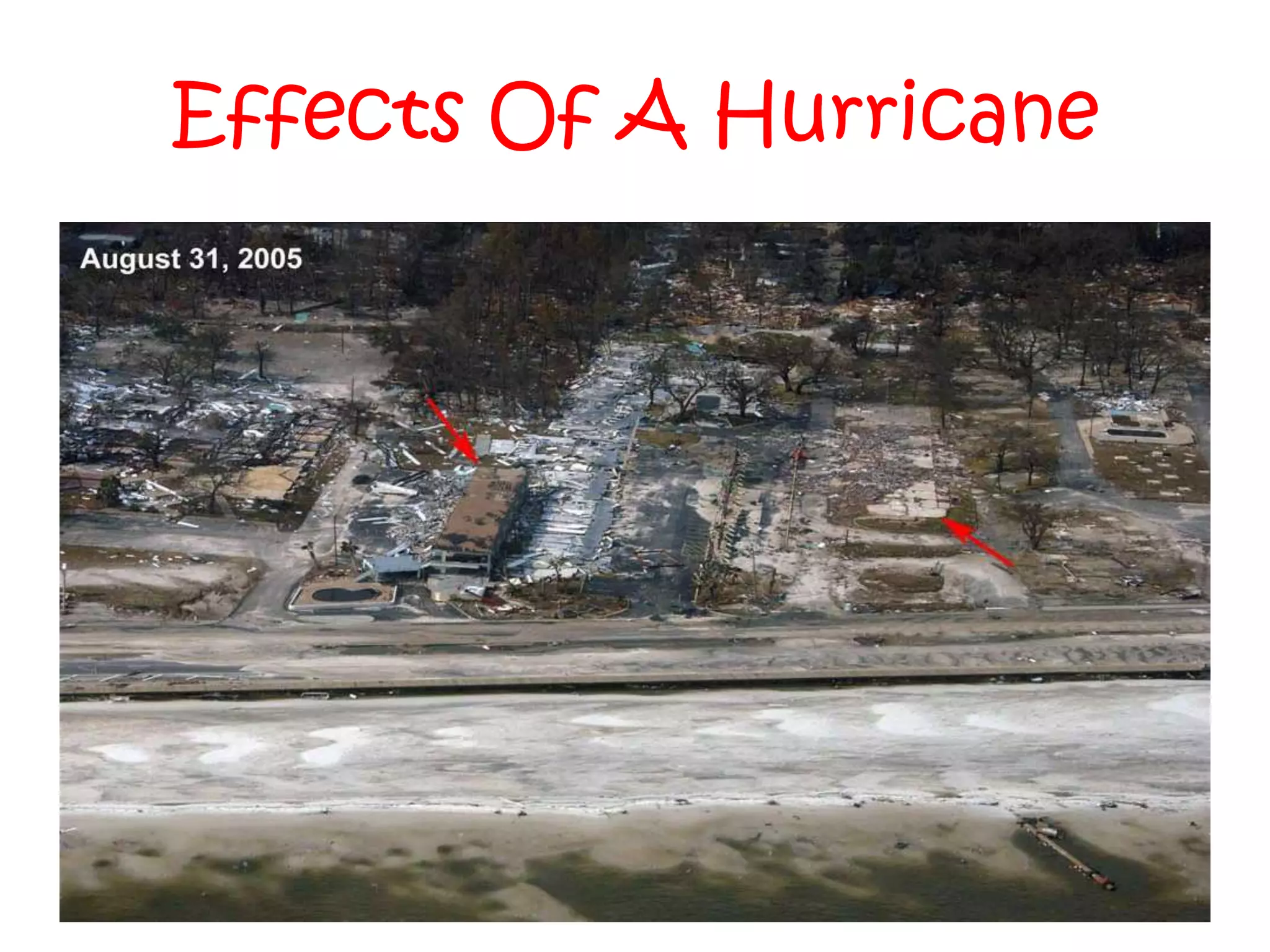 Effects Of A Hurricane