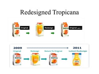 Redesigned Tropicana
 