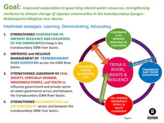 Transboundary Rivers of South Asia Phase II Outline | PDF
