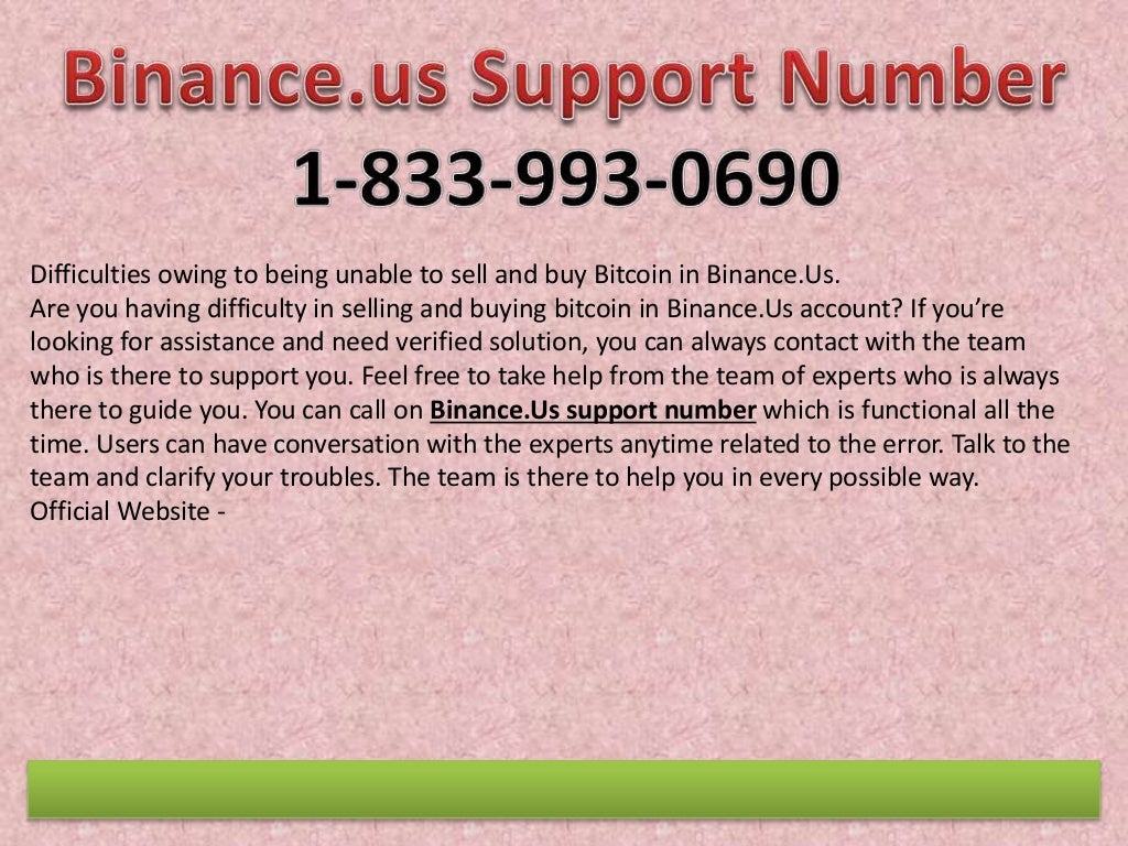 Binance.Us Support Phone Number 1-833-993-0690 |Binance.Us ...