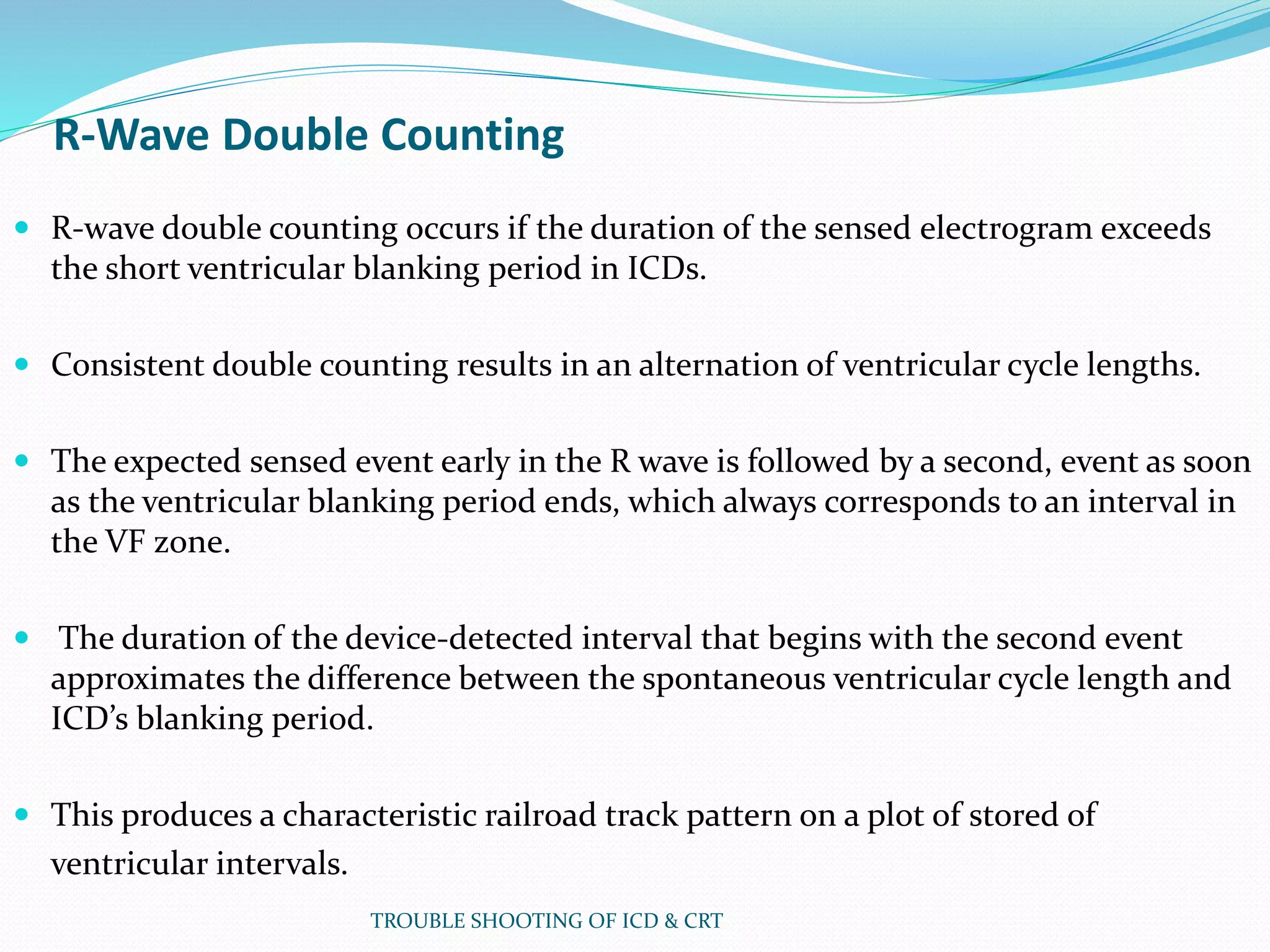 Trouble shoooting ICD AND CRT | PPTX