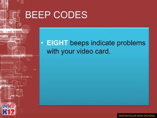 Troubleshoot beeping computers | PPTX