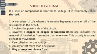 Shorted Connection Troubleshooting Automotive Servicing Lights | PPTX