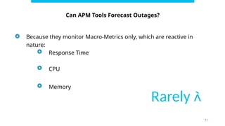 Enhancing Root Cause Analysis and Outage Forecasting with Advanced APM ...
