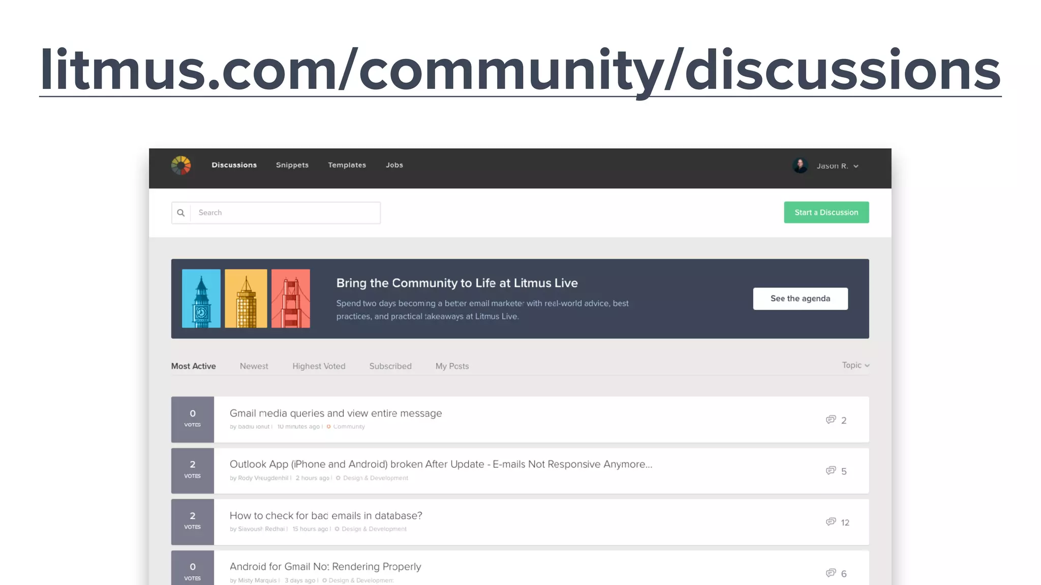 litmus.com/community/discussions
 