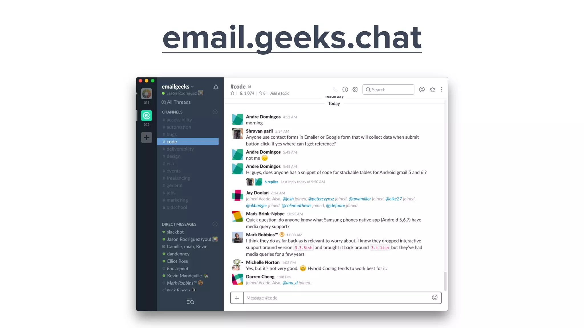 email.geeks.chat
 