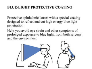 TROUBLE SHOOTING and DIFFERENT TYPES OF LENS COATING.pptx